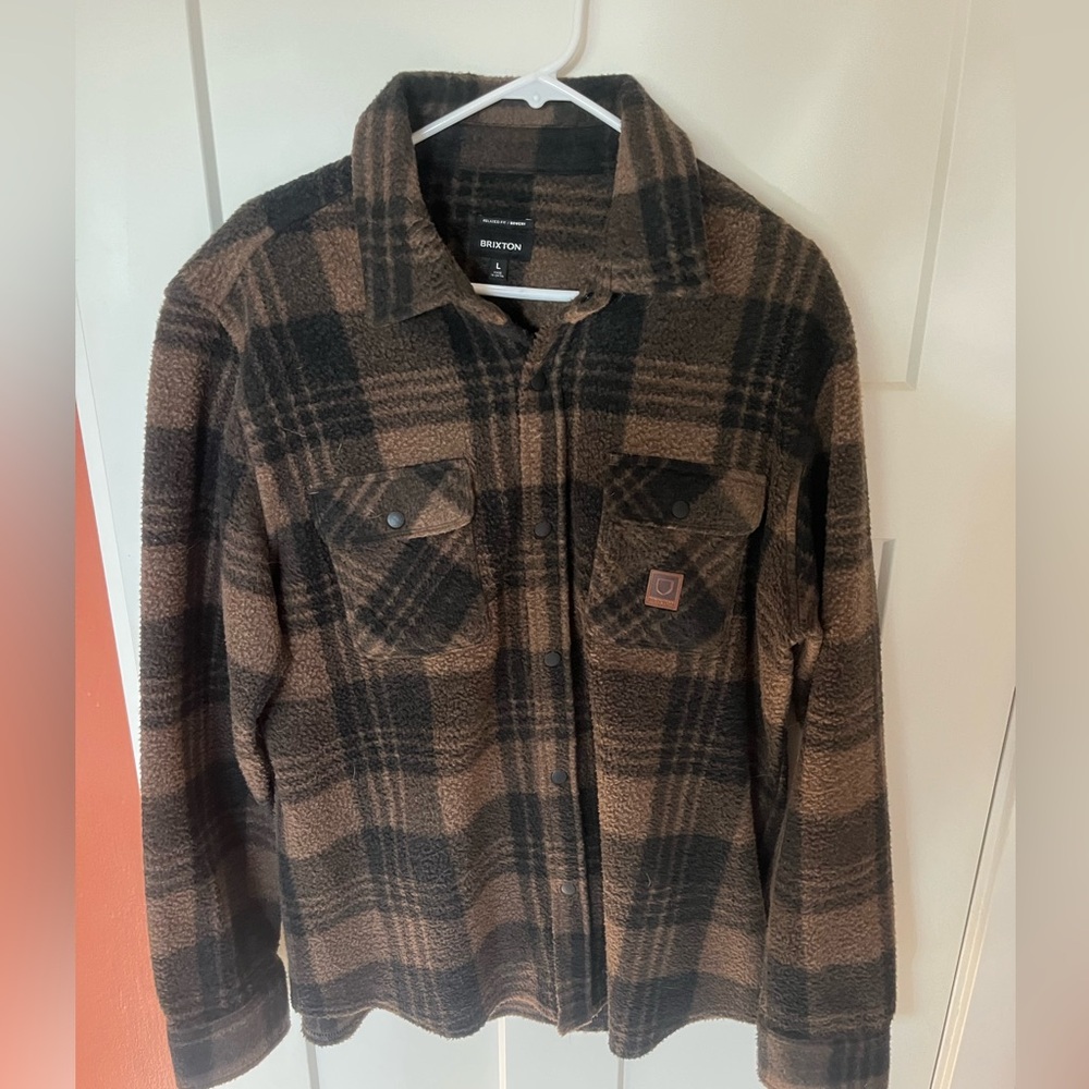 Brixton Artic Plaid Fleece